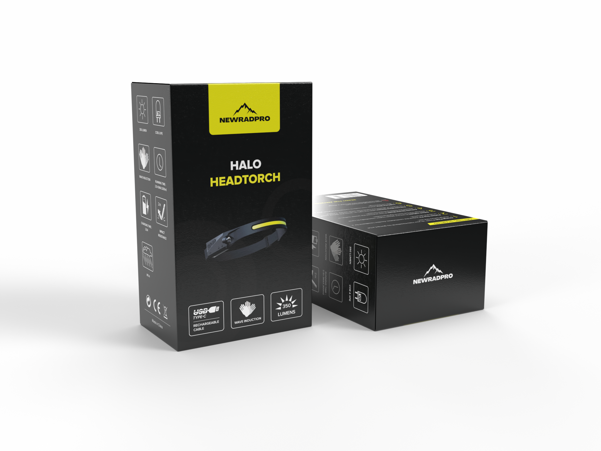 Newradpro Halo Headtorch